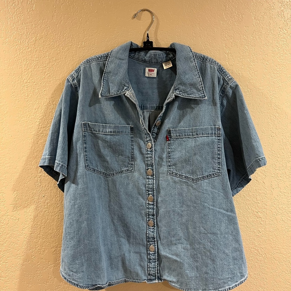 Levi's Light Blue Denim Shirt